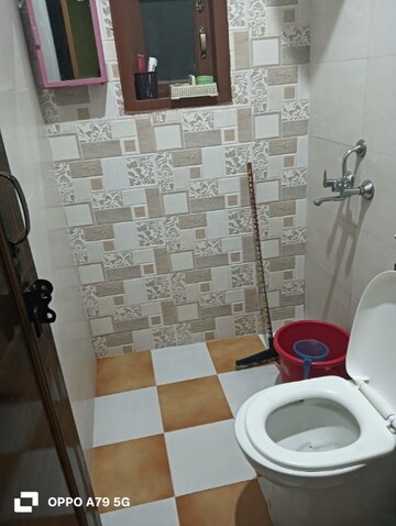 Bathroom in 2 BHK Builder Floor at R K Residency Gurgaon, Sector 105 – for Rent