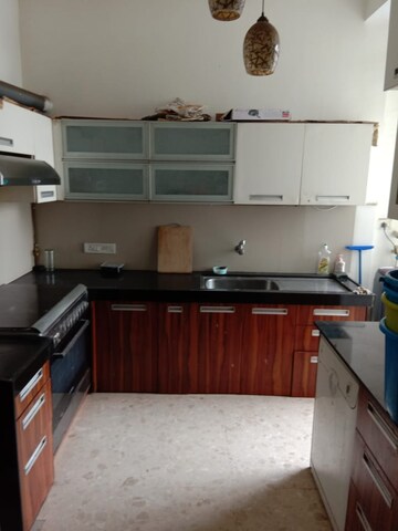 Kitchen in 3 BHK Apartment at Progressive Group Celebrity, Sector 15a Belapur – for Rent