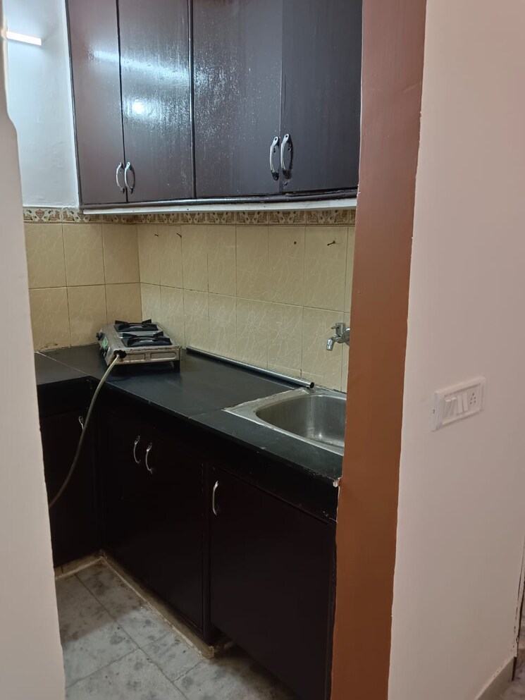 Kitchen, lajpat nagar 4 1 Bedroom 452 Sq.Ft. Builder Floor In Lajpat Nagar 4 Delhi 9155704