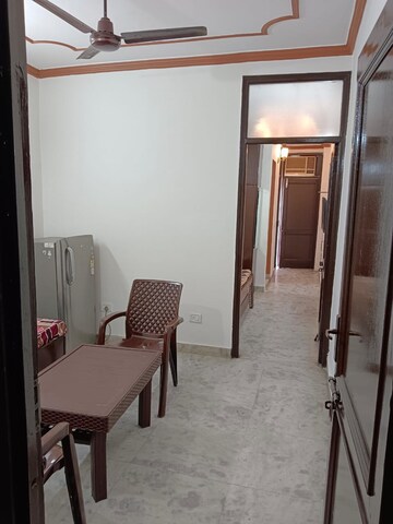 Living Room in 1 BHK Builder Floor at Lajpat Nagar 4 – for Rent