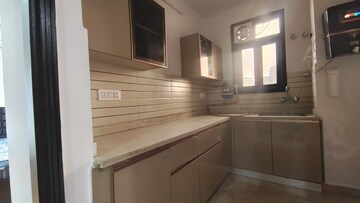 Kitchen in 3 BHK Builder Floor at Palm Residency Chhatarpur, Chattarpur – for Rent