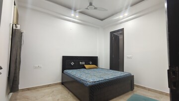 Bedroom in 3 BHK Builder Floor at Palm Residency Chhatarpur, Chattarpur – for Rent