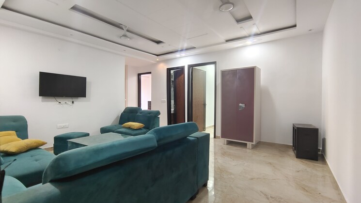 Bedroom, palm-residency-chhatarpur 3 Bedroom 1125 Sq.Ft. Builder Floor In Chattarpur Delhi 9155714