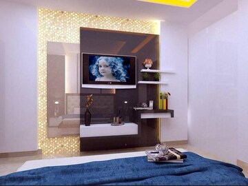 Bedroom in 2 BHK Apartment at Pioneer Park Phase 1, Sector 61 – for Sale