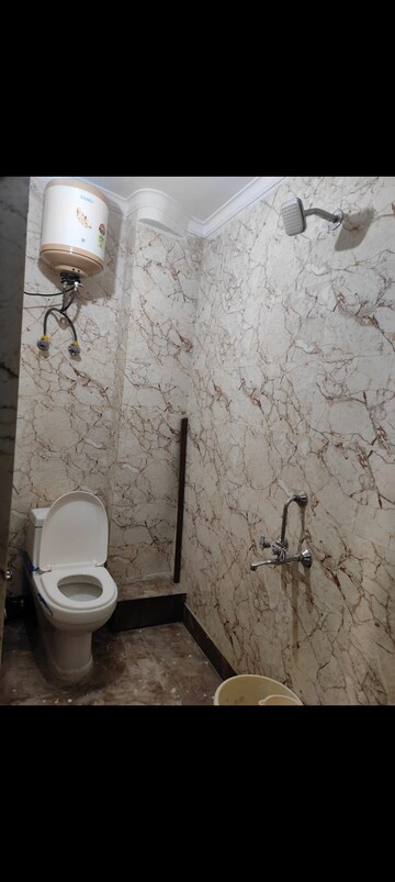 Bathroom in 2 BHK Builder Floor at Saket – for Rent