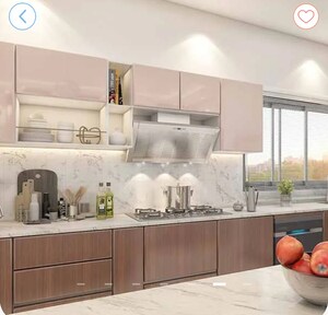 Kitchen in 4 BHK Apartment at Goel Ganga Serio, Kharadi – for Sale