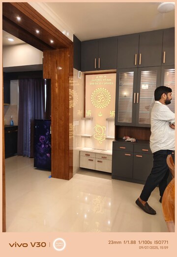 Living Room in 3 BHK Apartment at Gomti Nagar – for Rent