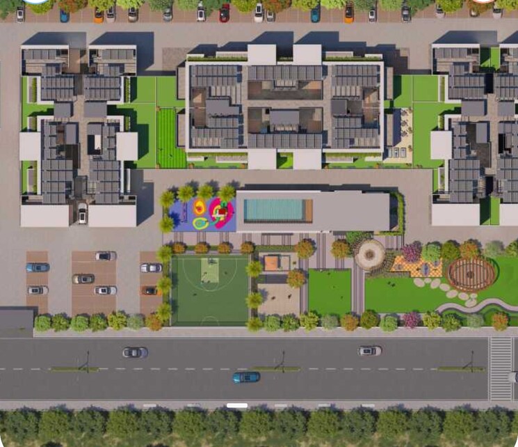 Master Plan, millennium-samriddhi 2 Bedroom 860 Sq.Ft. Apartment In Punawale Pune 9155901