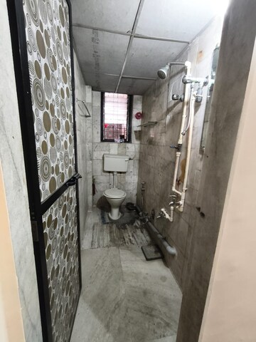 Bathroom in 2 BHK Apartment at Gurukrupa Marina Enclave, Malad West – for Rent