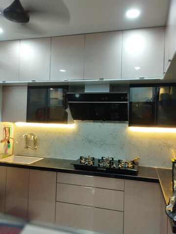 Kitchen in 3 BHK Apartment at Sri Gayatri Tower, Nizampet – for Sale