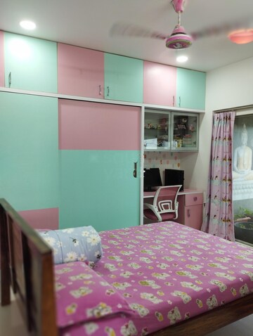 Bedroom in 3 BHK Apartment at Sri Gayatri Tower, Nizampet – for Sale