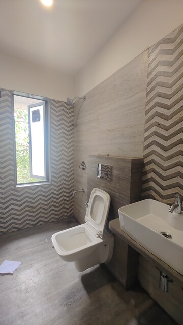 Bathroom in 2 BHK Apartment at Seasons Avenue Khar West, Khar West – for Rent
