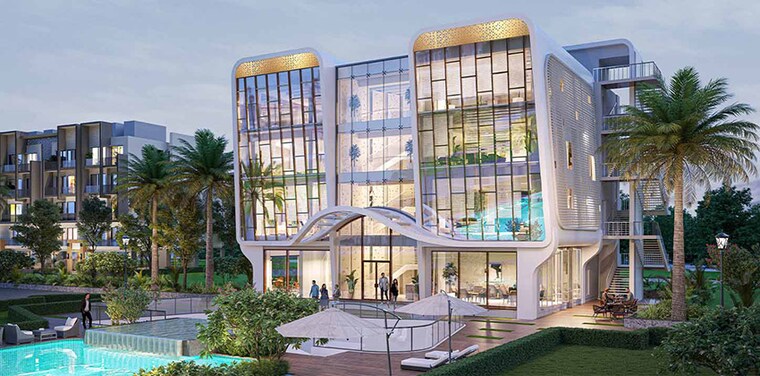 Exterior View, smart-world-orchard 2.5 Bedroom 1150 Sq.Ft. Builder Floor In Sector 61 Gurgaon 9155949