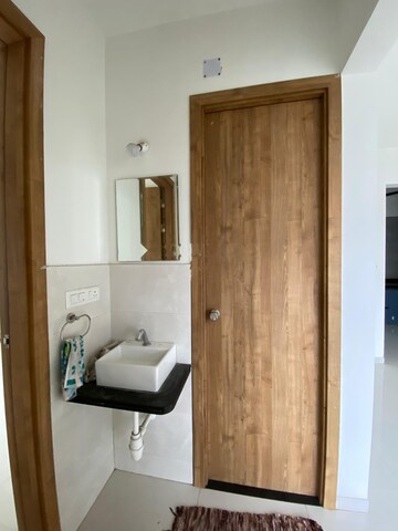 Bathroom in 2 BHK Apartment at Rama Fusion Towers, Hinjewadi – for Rent