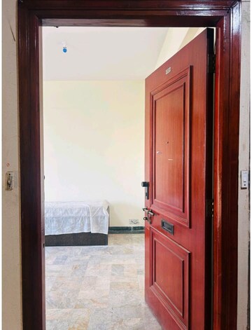 Bathroom in 1 BHK Apartment at Hiranandani Solitaire Studio Apartment, Ghodbunder Road – for Rent