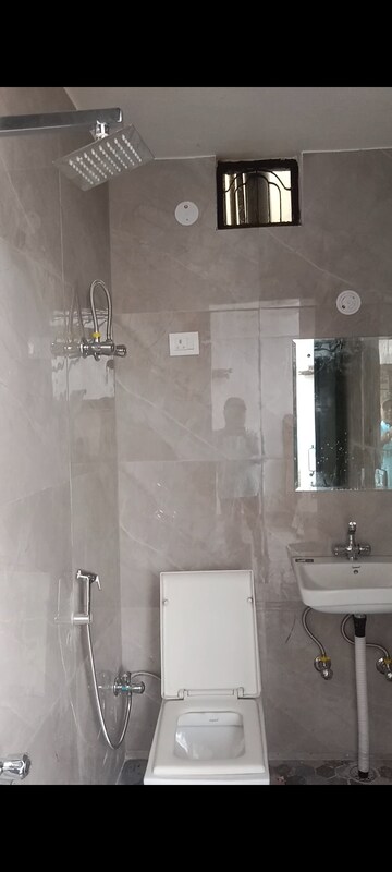 Bathroom in 1 RK Builder Floor at Saket – for Rent