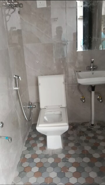 Bathroom in 1 RK Builder Floor at Saket – for Rent