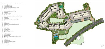 Master Plan in 4 BHK Apartment at Kolte Patil Stargaze, Bavdhan – for Sale