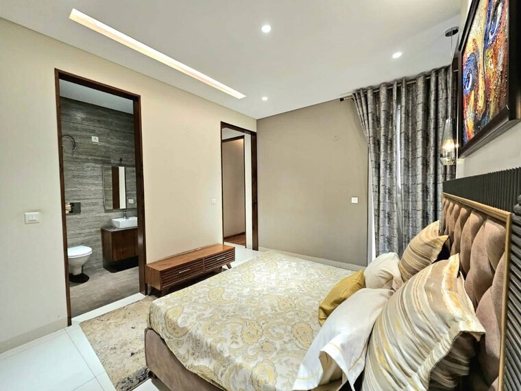 Bedroom, pir machalla 3 Bedroom 1721 Sq.Ft. Apartment In Pir Machalla Zirakpur 9156071