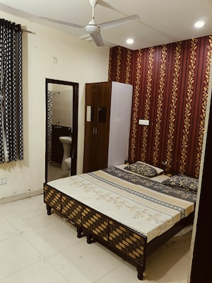 Bedroom in 2 BHK Builder Floor at Shri Devaji Residency, Dhakoli – for Sale