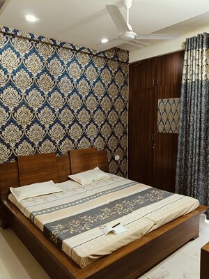 Bedroom in 2 BHK Builder Floor at Shri Devaji Residency, Dhakoli – for Sale
