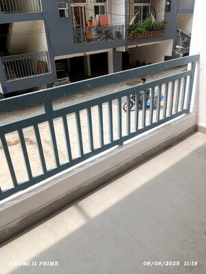 Balcony in 2 BHK Builder Floor at Dhakoli – for Sale