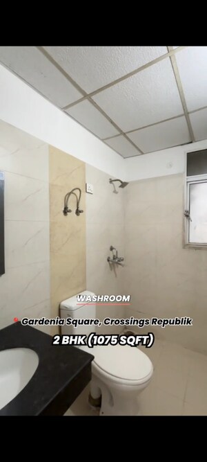 Bathroom in 2 BHK Apartment at Gardenia Square I, Dundahera – for Sale