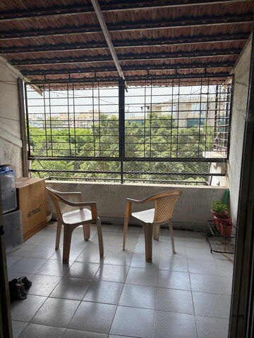 Balcony in 1 BHK Apartment at Shree Apartments Bavdhan, Bavdhan – for Rent