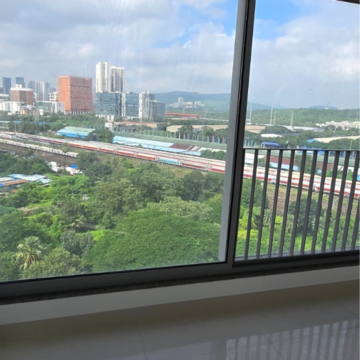 Balcony in 2 BHK Apartment at Sunteck City Avenue 4, Somani Gram – for Sale
