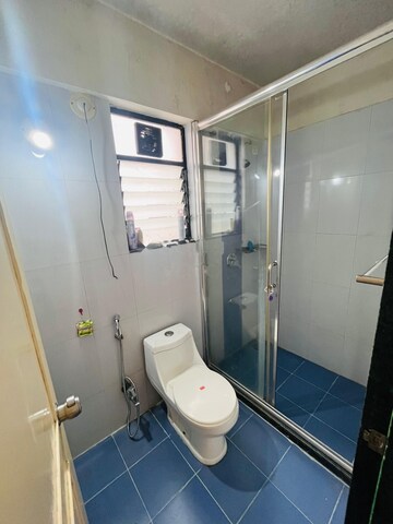 Bathroom in 2 BHK Apartment at Darode Shriniwas Westside County, Pimple Gurav – for Rent