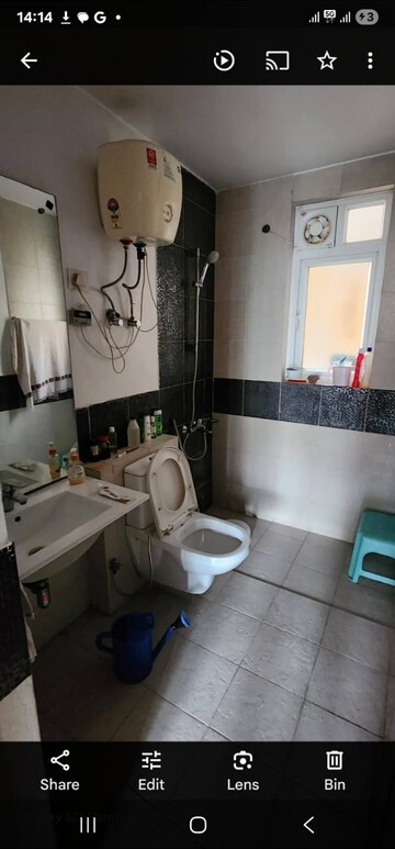Bathroom in 2 BHK Apartment at Charms Solitaire Ghaziabad, Ahinsa Khand 2 – for Sale