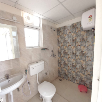 Bathroom in 2 BHK Apartment at Signature The Millennia 2, Garoli Kalan – for Rent