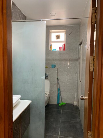 Bathroom in 3 BHK Apartment at Madhapur – for Rent