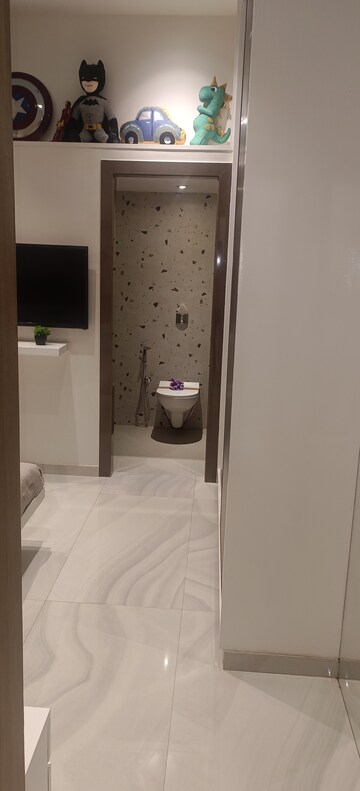 Bathroom in 2 BHK Apartment at Ornate Serenity, Naigaon East – for Sale