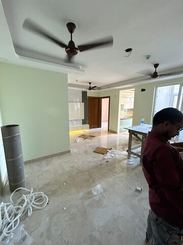 Living Room in 3 BHK Apartment at Nirala Estate, Tech Zone 4 Greater Noida – for Rent