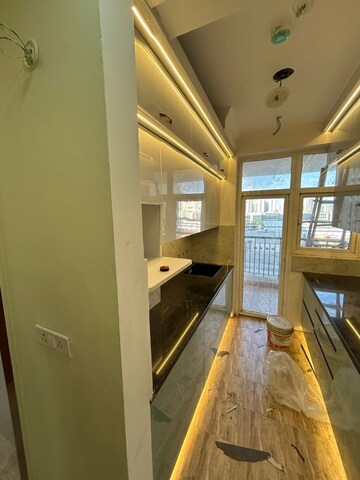 Kitchen in 3 BHK Apartment at Nirala Estate, Tech Zone 4 Greater Noida – for Rent