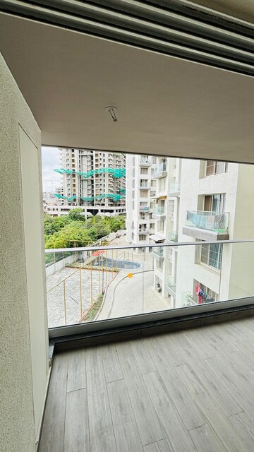 Balcony in 2 BHK Apartment at Rama Celestial City Phase II, Ravet – for Rent