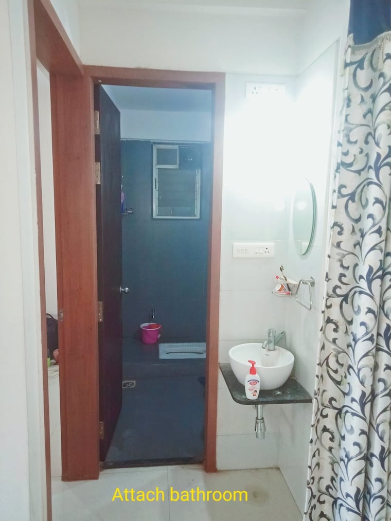 Bathroom, shiv-zen-world 1 Bedroom 666 Sq.Ft. Apartment In Manjari Pune 9156286