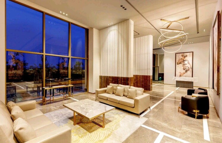 Living Room, mapsko-mount-ville 4 Bedroom 2650 Sq.Ft. Apartment In Sector 79 Gurgaon 9156277