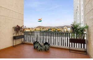 Balcony in 4 BHK Apartment at Mapsko Mount Ville, Sector 79 – for Sale
