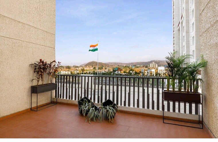 Balcony, mapsko-mount-ville 4 Bedroom 2650 Sq.Ft. Apartment In Sector 79 Gurgaon 9156277