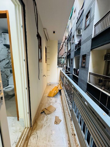 Balcony in 3 BHK Builder Floor at Saket – for Rent