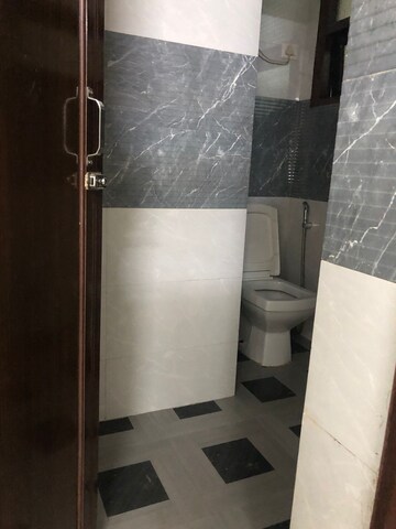 Bathroom in 1 BHK Builder Floor at Chattarpur – for Rent