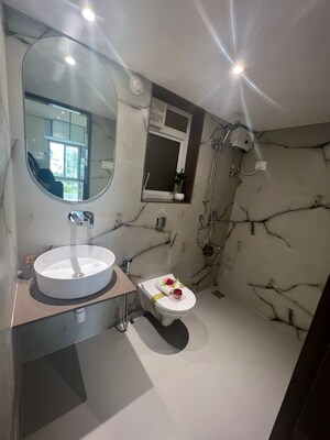 Bathroom in 1 BHK Apartment at Sunteck Maxxworld, Tivri – for Sale