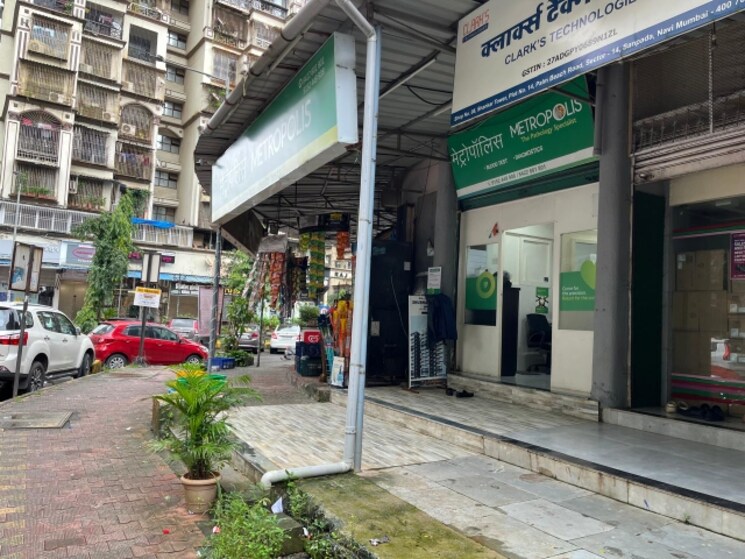 Exterior View, shankar-tower Commercial Shop 300 Sq.Ft. In Sanpada Navi Mumbai 9156459
