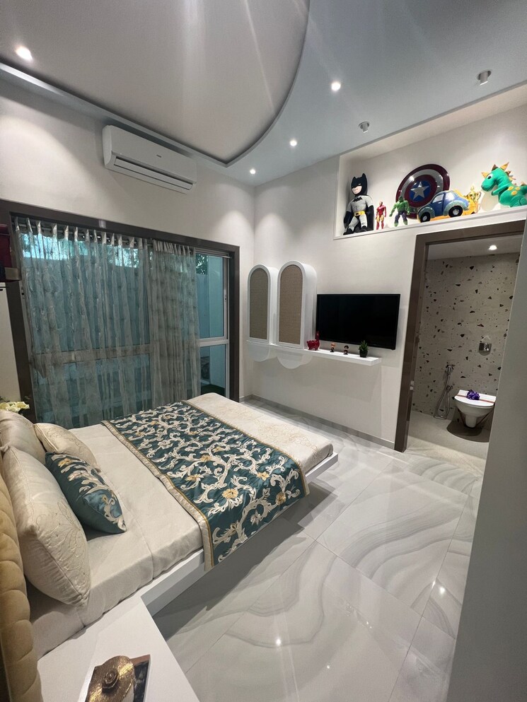 Bedroom, sunteck-maxxworld 2 Bedroom 506 Sq.Ft. Apartment In Tivri Palghar 9156479
