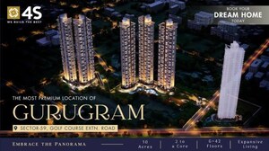 3 BHK Apartment – Exterior View View at 4S The Aurrum, Sector 59 - for Sale