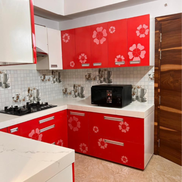 Kitchen in 3 BHK Apartment at BPTP Park Grandeura, Sector 82 – for Rent