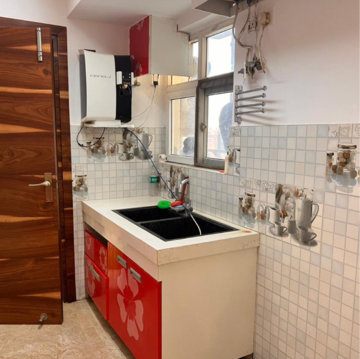 Kitchen in 3 BHK Apartment at BPTP Park Grandeura, Sector 82 – for Rent