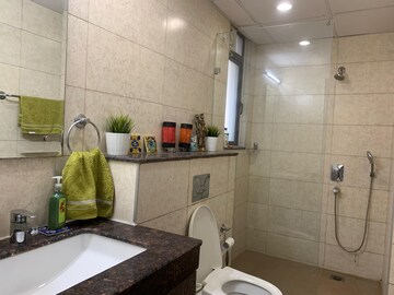 Bathroom in 1 BHK Apartment at Shree Vardhman Green Court, Sector 90 – for Rent